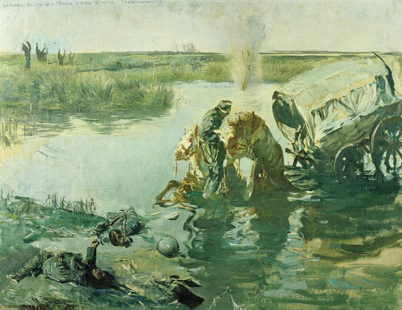 Delta del Piave - Fondo G.A. Sartorio. Palazzo della Farnesina, Roma